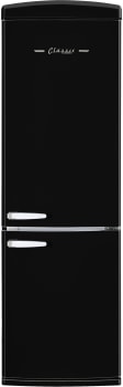 Unique Appliances Classic Retro UGP340LBAC - 24 Inch Counter Depth Freestanding Bottom Mount Refrigerator