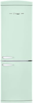 Unique Appliances Classic Retro UGP340LLGAC - 24 Inch Counter Depth Freestanding Bottom Mount Refrigerator
