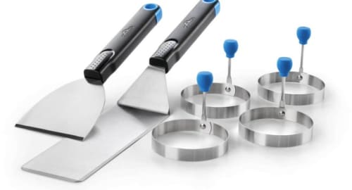 Napoleon 70055PK4 - Breakfast Toolset with 4 Egg Rings