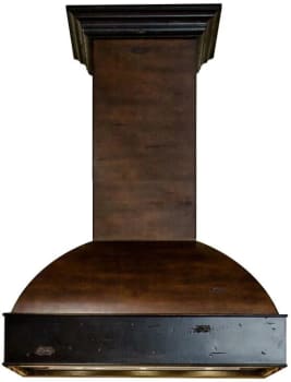ZLINE 369AW36 - Wooden Wall Mount Range Hood in Antigua and Walnut