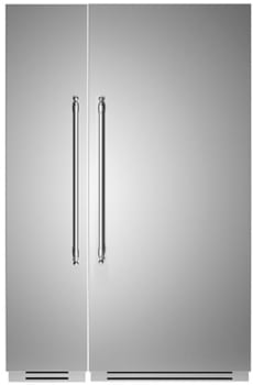 Bertazzoni Heritage Series BERTREFFRHER36SS3 - Bertazzoni Side-by-Side Refrigerator Freezer Column Set