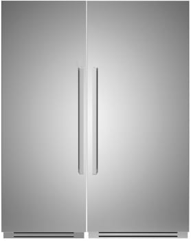 Bertazzoni Professional Series BERTREFFRPROSS1 - Bertazzoni Side-by-Side Refrigerator Freezer Column Set