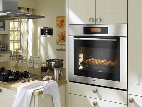 Miele H4880bpss 30 Inch Masterchef Single Electric Wall Oven With 17 Operating Modes True European Convection And Selfclean Oven Stainless Steel