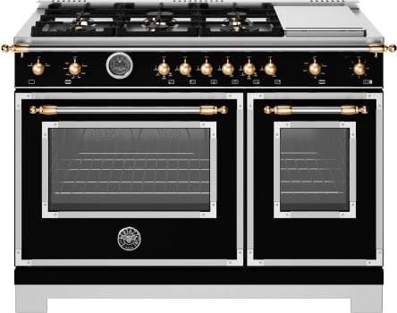 Bertazzoni Heritage Series HER486BTFGMNG - 48 Inch Gas Range