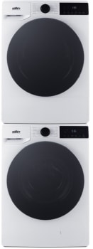 Summit SLS3412W - 24 Inch Front Load Washer and Vented Dryer Combination