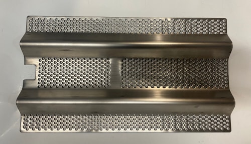 Blaze BLZ3PRO055 - Stainless Steel Flame Tamer for Professional LUX Gas Grills