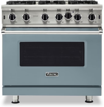 Viking 5 Series VGIC53626BNSLP - 36 Inch Open Burner Liquid Propane Range
