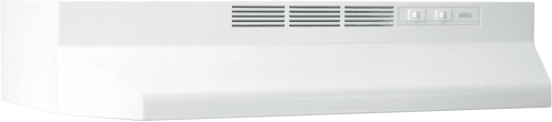 Broan 41000 Series 413001 - Broan® 30-Inch Ductless Under-Cabinet Range Hood, White