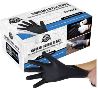 Pit Boss 41072 - 50ct Disposable Nitrile BBQ Gloves