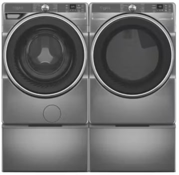 Whirlpool WHWADRGRR67201 - Side by Side on Pedestals