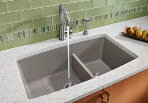 blanco performa double basin undermount granite kitchen sink