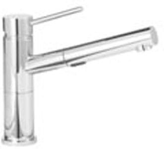 Blanco 441493 Single Lever Pull Out Kitchen Faucet With 8 Inch