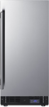 Summit SCFF1533BSS 15 Inch Undercounter Commercial Freezer with