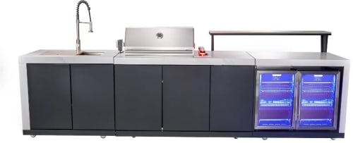 Forno FODKT2575WHT Rimini 30 Inch Outdoor Kitchen with 62,600 BTU