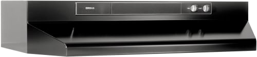 Broan 46000 Series 463623 - Broan® 36-Inch Convertible Under-Cabinet Range Hood, 220 CFM, Black