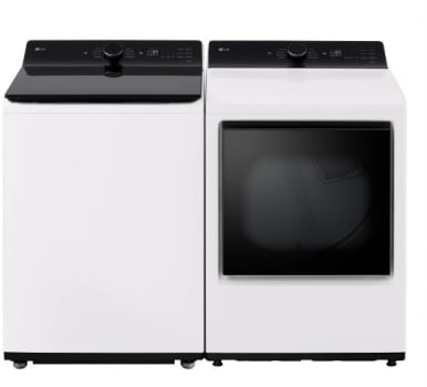LG LGWADRGCW8405 - Side by Side Washer and Gas Dryer
