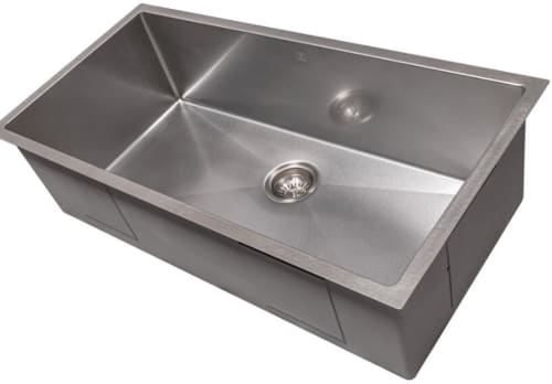 ZLINE SRS33S - 33 Inch Undermount Single Bowl Scratch Resistant Stainless Steel Kitchen Sink