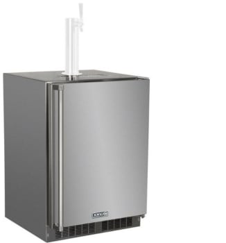 Lynx LN24BF1 24 Inch Stainless Steel Outdoor Kegerator with 5.3 cu
