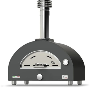 XO XOPIZZA1HCAL - 29 Inch Countertop Hybrid Gas and Wood Pizza Oven