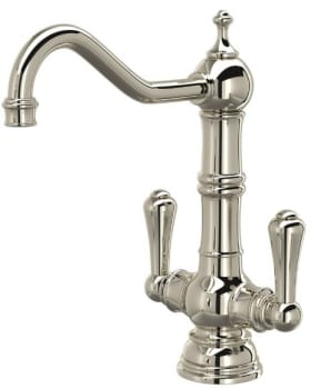 Rohl Perrin and Rowe Traditional Collection U4759PN2 - Double Lever Cast Spout Bar Faucet