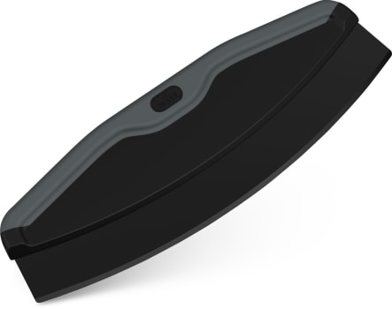 Witt 48651031 - Pizza Rocker Cutter Black