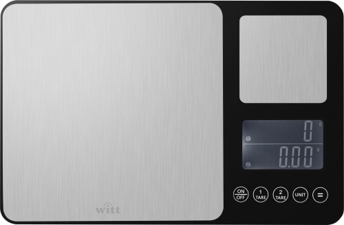 Witt 48651051 - Kitchen Scale Dual Black