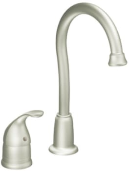 Moen 4905csl Single Lever Cast Spout Bar Faucet With 5 1 4 Inch