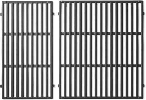 Weber 7853 - Porcelain-Enameled Cast-Iron Cooking Grates for GENESIS 300 Series