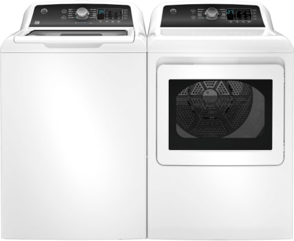 GE GEWADREWS585 - Washer with paired Dryer in White