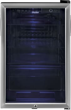Haier HEBF100BXS - 21 Inch Freestanding Beverage Center