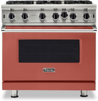 Viking 5 Series VGIC53626BSCLP - 36 Inch Open Burner Liquid Propane Range