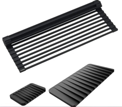 Kraus KDMKRM10BL - Roll-Up Dish Drying Rack