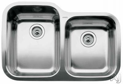 Blanco 510887 32 Inch Undermount 1 & 3/4 Double Bowl
