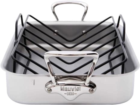 M'Cook Stainless Steel Deep Roasting Pan - Thumbnail 5