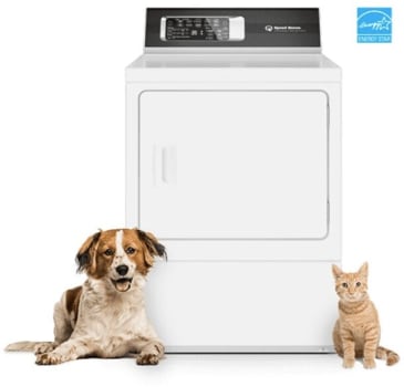 Speed Queen DR7004WG 27 Inch Gas Dryer with 7 Cu. Ft. Capacity, 10
