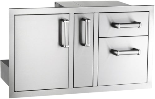 Fire Magic Echelon Collection 53816SC - 6-Inch Access Door With Platter Storage And Double Drawer With Soft Close