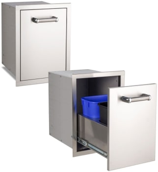 Fire Magic 53820DSC - Built-In Double Trash Cabinet