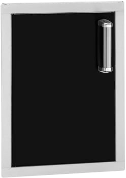 Fire Magic Echelon Collection 53920BSCL - 14-Inch Black Left-Hinged Single Access Door - Vertical with Soft Close