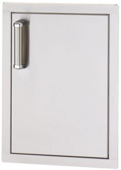Fire Magic Flush Mounted Doors 53924SCR - 17-Inch Right-Hinged Single Access Door - Vertical with Soft Close