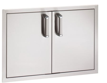 Fire Magic Premium Doors 53930SC12 - 30-Inch Double Access Door With Drawers And Trash Bin Storage With Soft Close