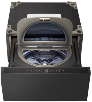 LG SIGNATURE WD405CB - 29 Inch SideKick™ Pedestal Washer