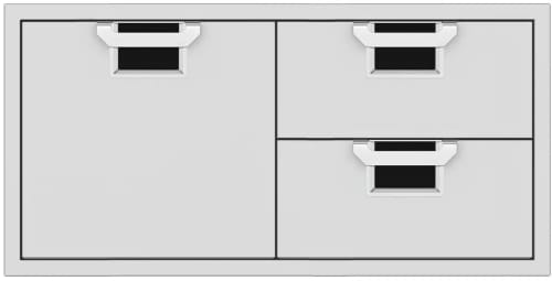 Hestan Aspire AESDR42BK - 42 Inch Door and Drawer Combo with Commercial-Grade Handles