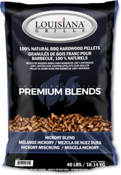 Louisiana Grills 55406 - 40 LB Hickory Blend Hardwood Pellets