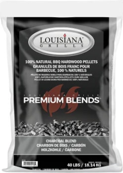 Louisiana Grills 55418 - 40 LB Charcoal Blend Hardwood Pellets
