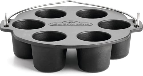 Napoleon 56061 - Cast Iron Muffin Cooker in Front View