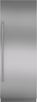 Sub-Zero IC30FIRH - Shown with Stainless Steel Panel and Professional Handle (Sold Separately)
