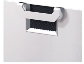 Hestan AEDCPBK - Aspire Recessed Door Insert: Black/stealth