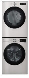 LG LGWADRGHAA58002 - Stacked Washer & Dryer Set