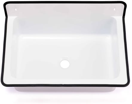 Nantucket Sinks Anchor Collection NSACBS20WW - 20 Inch Wallmount Bucket Sink with 6 1/4 Inch Bowl Depth