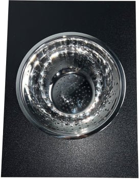 Nantucket Sinks PS20BRD1 - Black HDPE with Stainless Bins